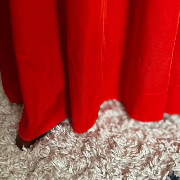 Vintage 1970s Ayres Unlimited Red Maxi Dress | Greek Goddess | Size 10 - Picture 16 of 16